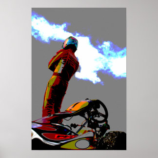 Moody Karting Poster
