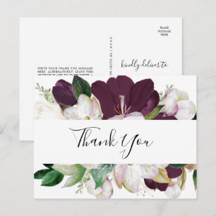 Moody Lila Blogs Vielen Dank Postcard Postkarte