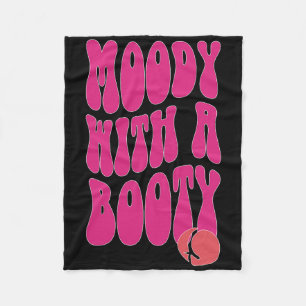 Moody mit Hintern Fleecedecke