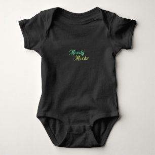 Moody Mocks - Sarcasm und Haltung in Style Baby Strampler