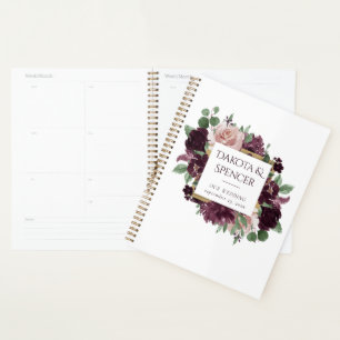 Moody Passion Dramatisch Lila Rose Planer