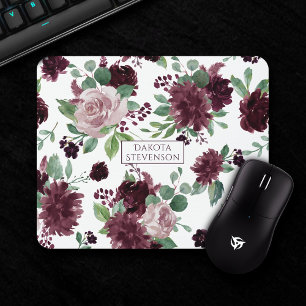 Moody Passions   Dramatisch Lila Rose Mousepad
