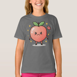 Moody Peach Girls T-Shirt