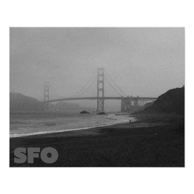 Moody San Francisco Poster (Vorderseite)