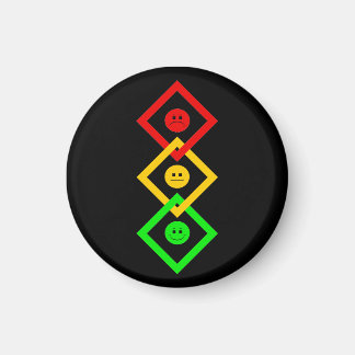 Moody Stoplight Magnet