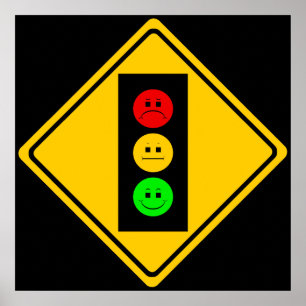 Moody Stoplight Poster