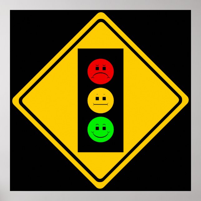 Moody Stoplight Poster (Vorne)