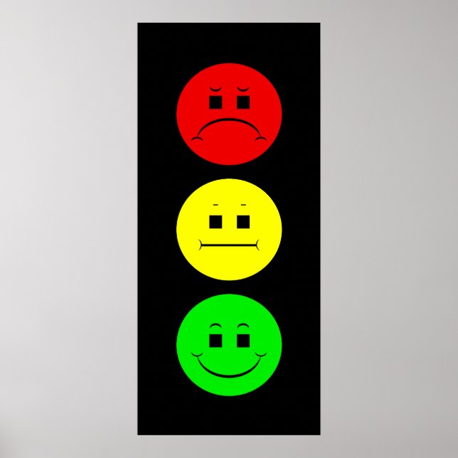 Moody Stoplight Poster (Vorne)