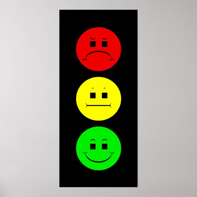 Moody Stoplight Poster (Vorne)
