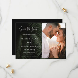 Moody Tropics Foto Save The Date