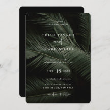 Moody Tropics Wedding