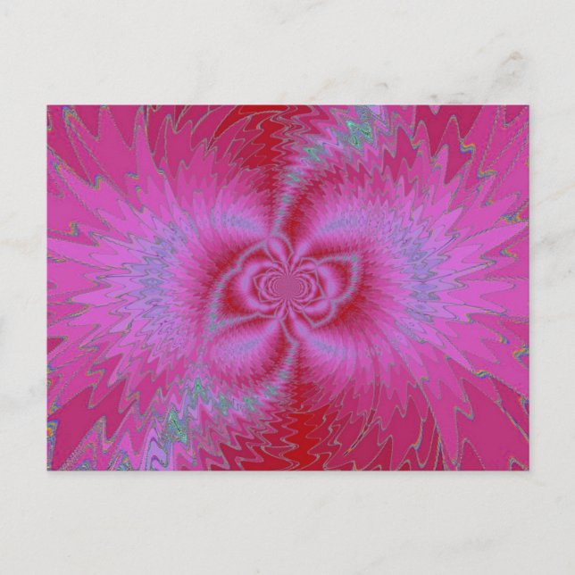 MOODY-WILDBLUME 3 POSTKARTE (Vorderseite)