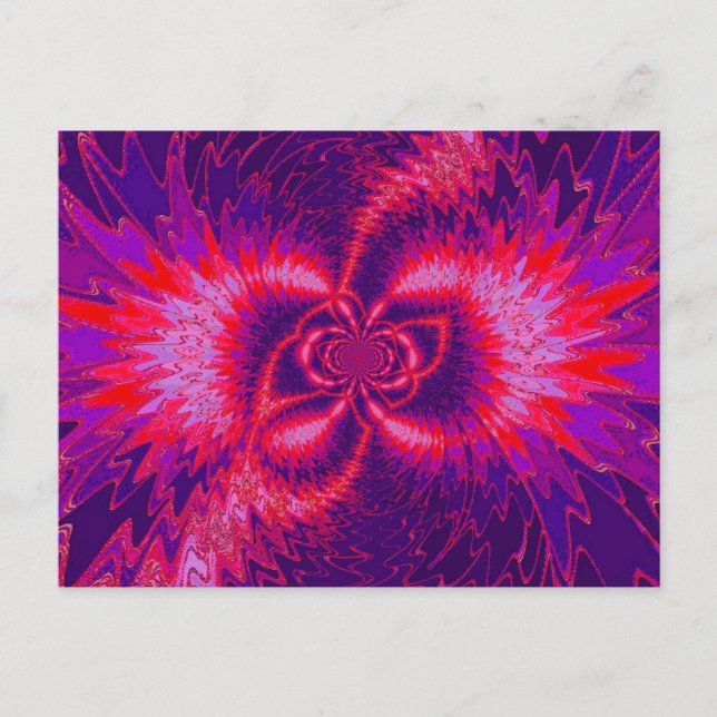 MOODY-WILDBLUME 9 POSTKARTE (Vorderseite)