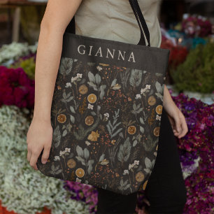 Moody Winter botanisch Personalisiert