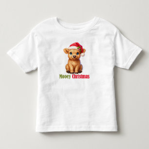 Mooey Cow Weihnachtskids Kleinkind T-shirt
