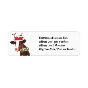 Mooey frohe Weihnacht-Ren-Kuh