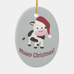Mooey Weihnachten! Keramik Ornament