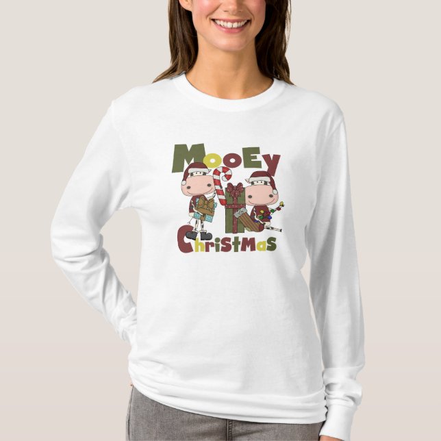 Mooey Weihnachten T-Shirt (Vorderseite)