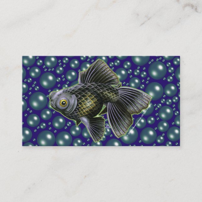 Moog-Business-Karte für die Schwarze Maus Visitenkarte (Vorderseite)