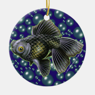 Moog the Black Moor Round Ornament