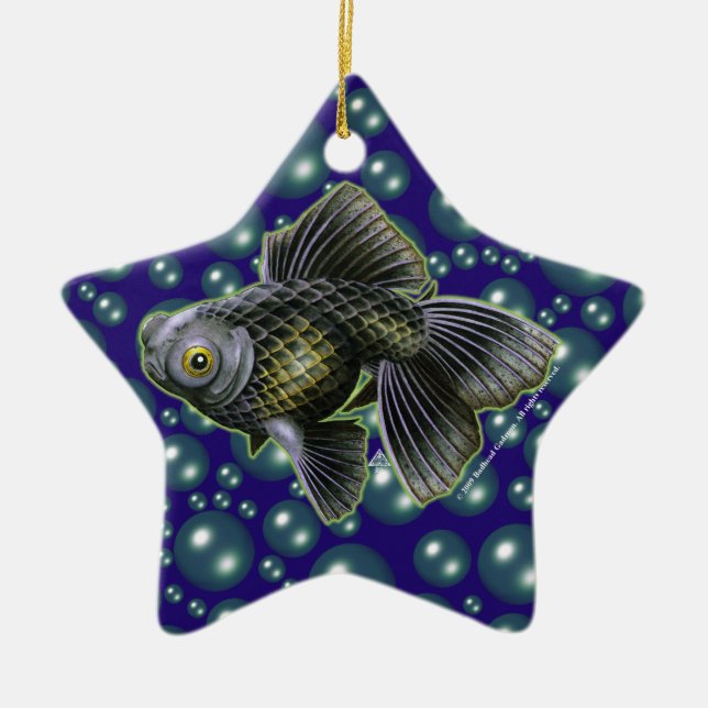 Moog the Black Moor Star Ornament (Vorne)
