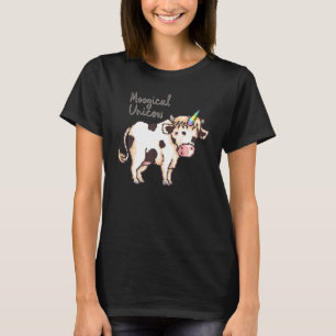 Moogisches Einhorn Kuh Einhorn T-Shirt