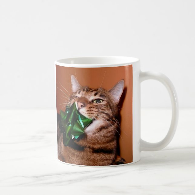 Mooki lolcat WeihnachtsTasse Kaffeetasse (Rechts)