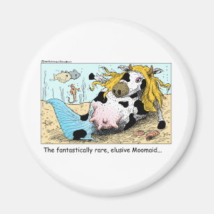 Moomaid Funny Cow Cartoon Gift T-Shirts Sammlerstü Magnet
