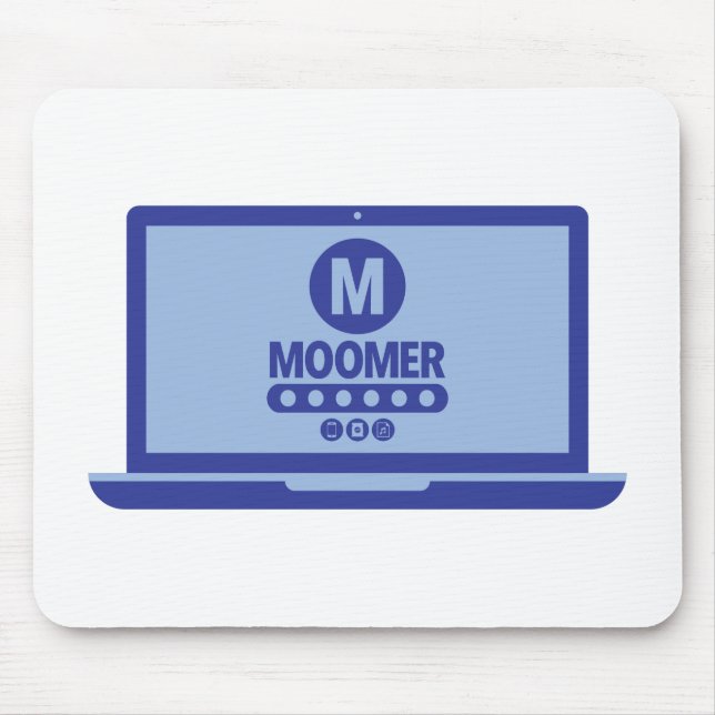 Moomer Log In Mauspad (Vorne)