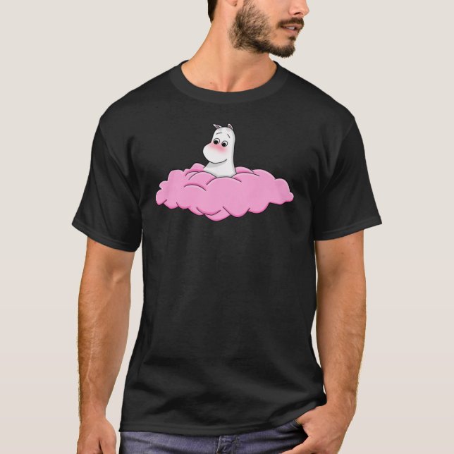 Moomin auf einer Wolke ☁️ klassischen T - Shirt (Vorderseite)