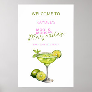 MooMoos & Margaritas Junggesellinnen-Abschied-Will Poster