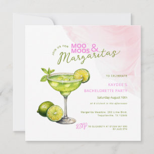 MooMoos und Margaritas Rosa Junggesellinnenabschie