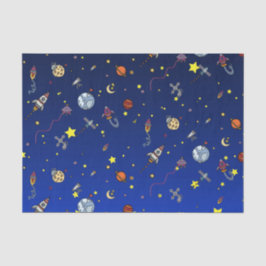 Moon Adventure Tissue Paper Seidenpapier