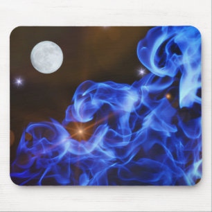 Moon and Space Art Mouse Pad Mousepad