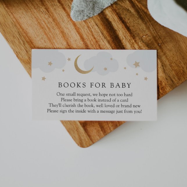 Moon and Stars Books for Baby insert card (Von Creator hochgeladen)