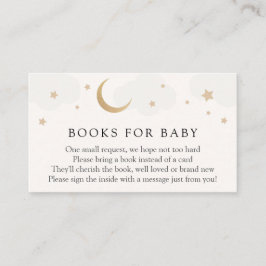 Moon and Stars Books for Baby insert card