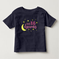 Moon and Stars Pink Little Big Dreamer