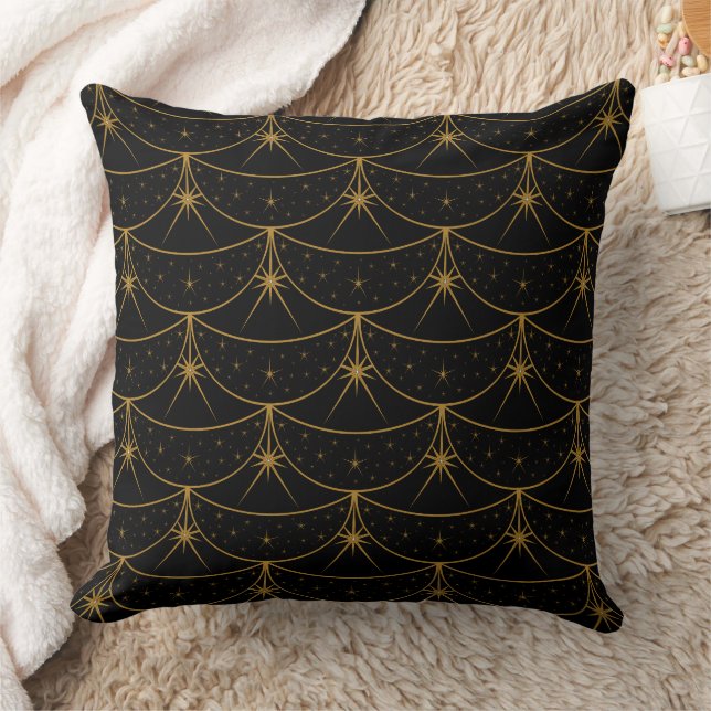 Moon and Stars Throw Kissen (Decke)