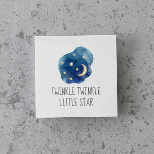 Moon and Stars Twinkle Twinkle Little Star Napkins Serviette