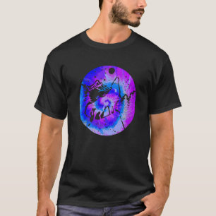 Moon and Wolf Wolves Wildtiere T-Shirt
