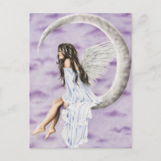 Moon Angel Postcard Postkarte