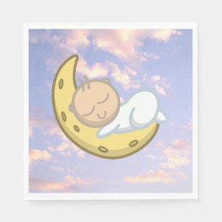 Moon Baby Design Serviette