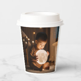 Moon Baby Pappbecher