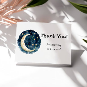 Moon Baby Showstars Weltraum Danke