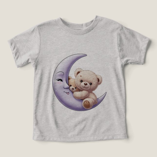 Moon Bear Kindershirt (Design Vorderseite)