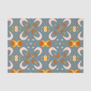 Moon Blume Pattern Geschenk Seidenpapier