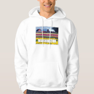 Moon Bridge & Pond im Winter   Seattle, Washington Hoodie
