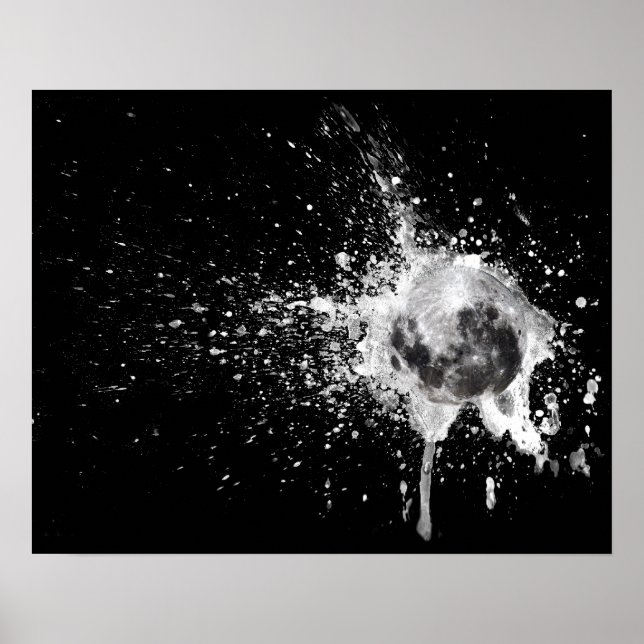 Moon Burst Poster (Vorne)