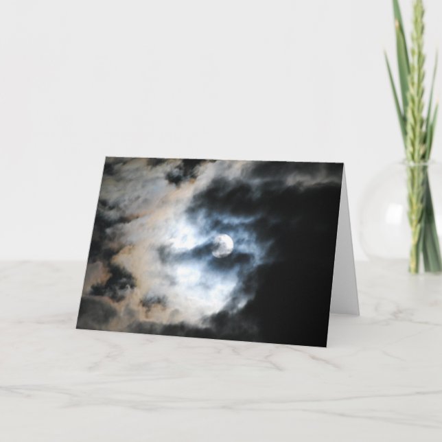 Moon Card 2 Feiertagskarte (Vorderseite)