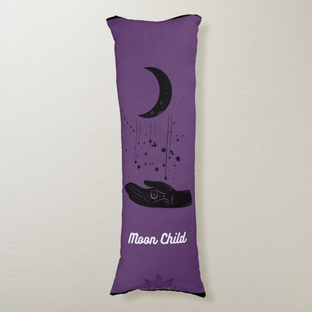 Moon Child Body Pillow Seitenschläferkissen (Vorderseite Vertikal)